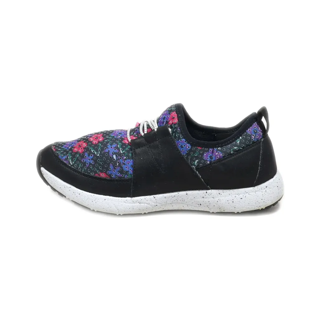 Alegria Sport Shoes Fabric Black Colour For Kids