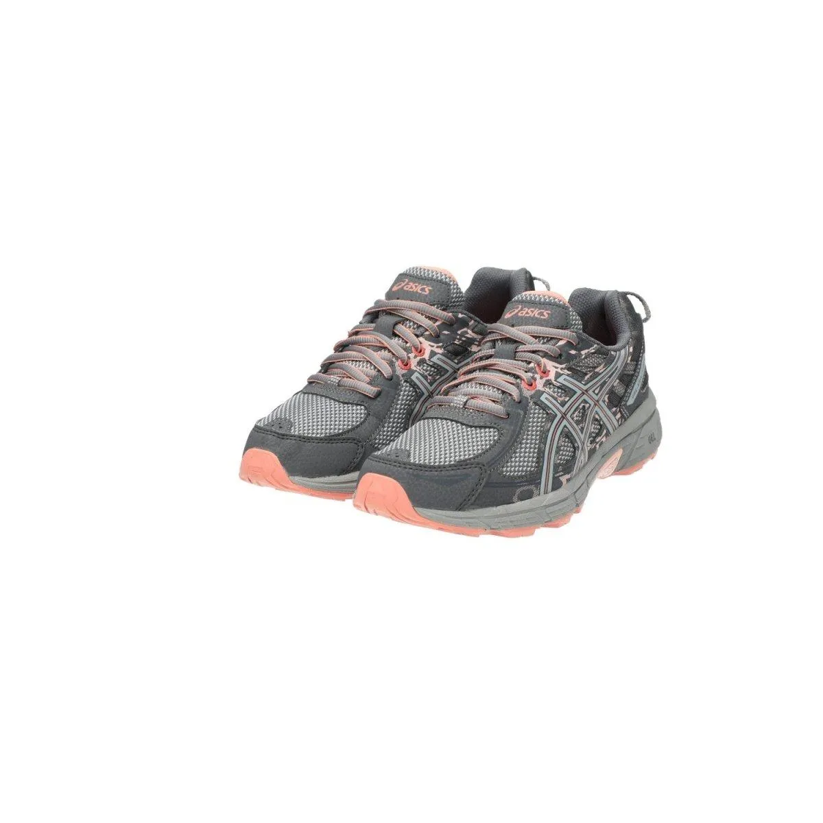 Asics Gelventure 6 Running Sport Shoes Fabric Grey Colour For Women