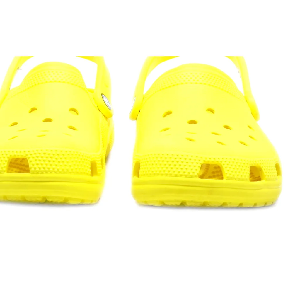 Crocs Classic Clogs Rubber Yellow Colour For Men