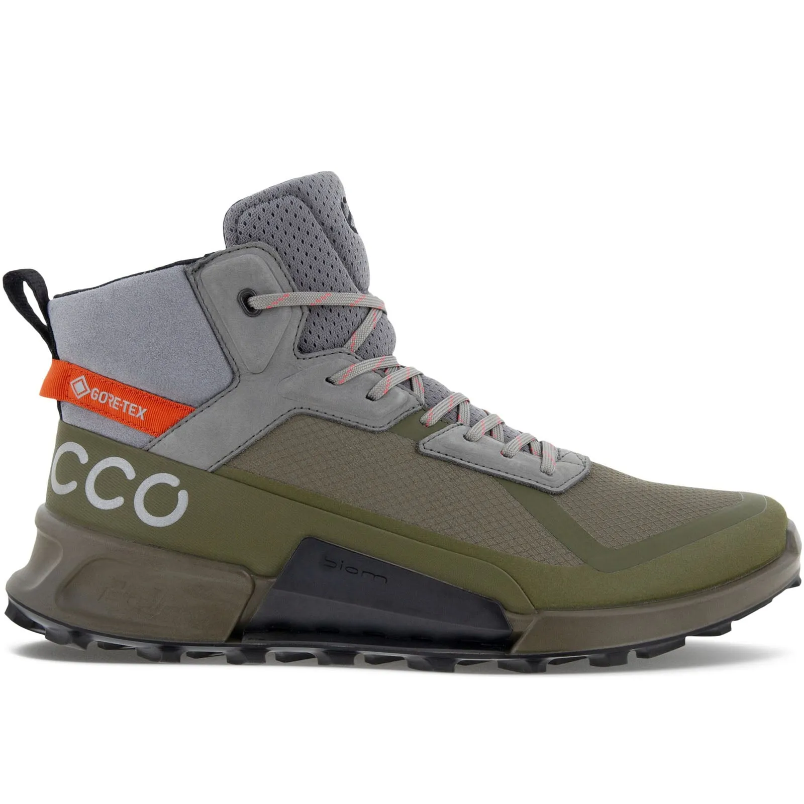 ECCO Mens BIOM 2.1 X Mountain Mid GORE-TEX Waterproof Trainers - Tarmac