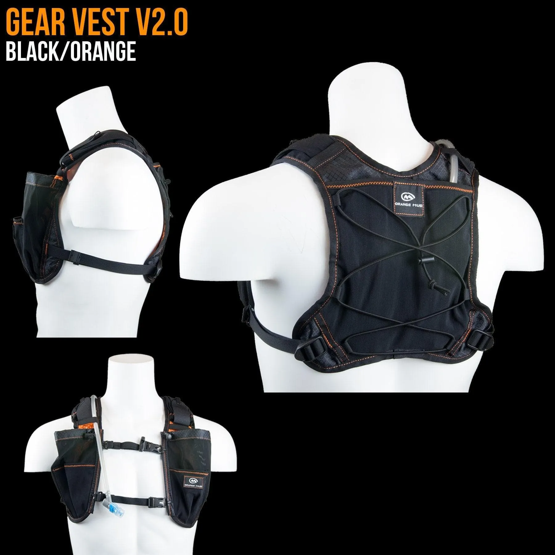 Gear Vest, 2L V2.0: Ideal for running, biking, triathlon