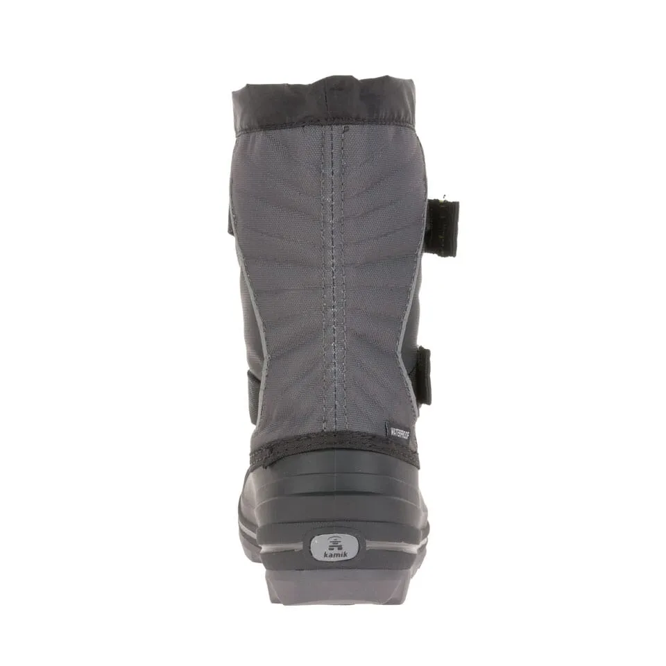 Glacial 4 Kid's Waterproof Snow Boot - Black/Charcoal