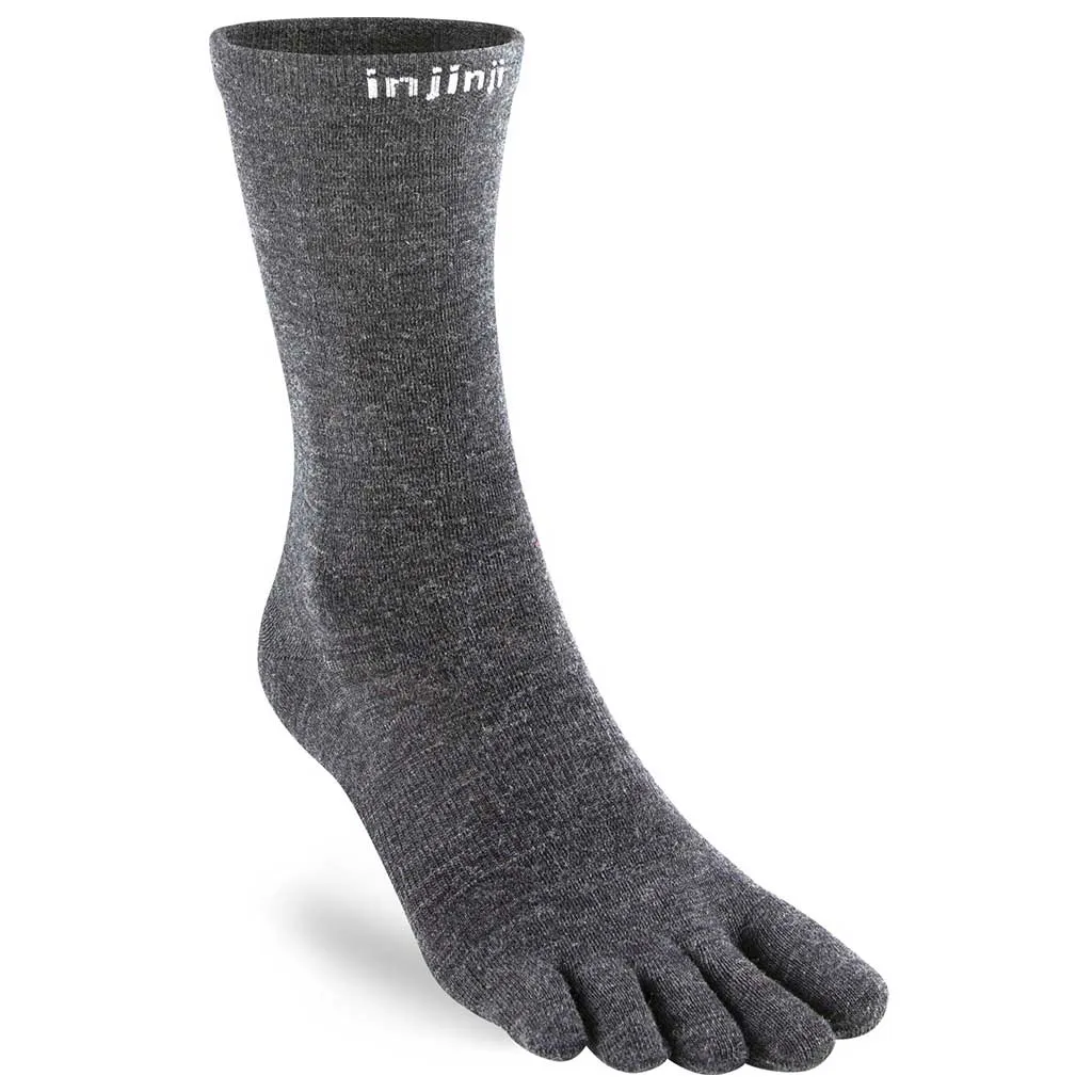 Injinji LINER Lightweight Crew Wool Socks