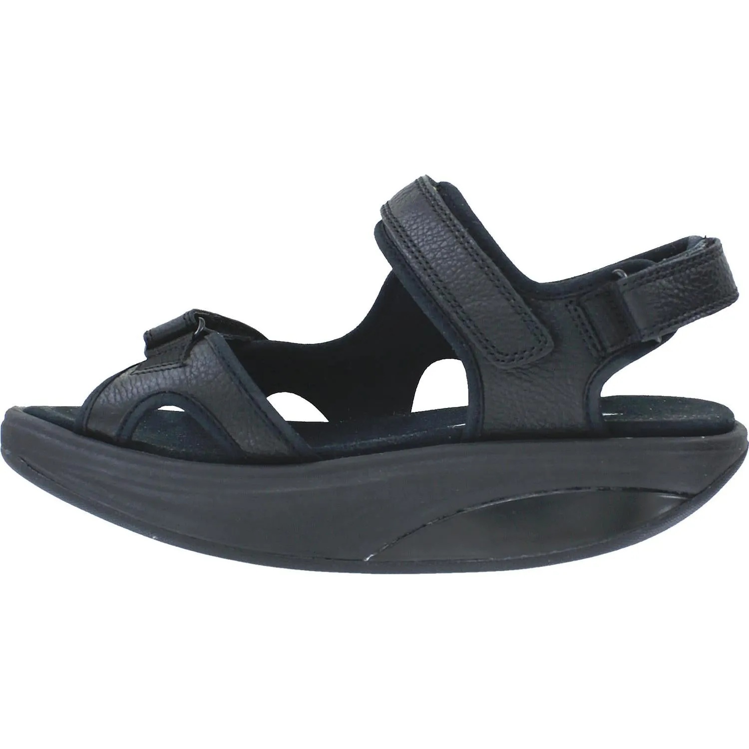 Men's MBT Kisumu 3S Black Leather