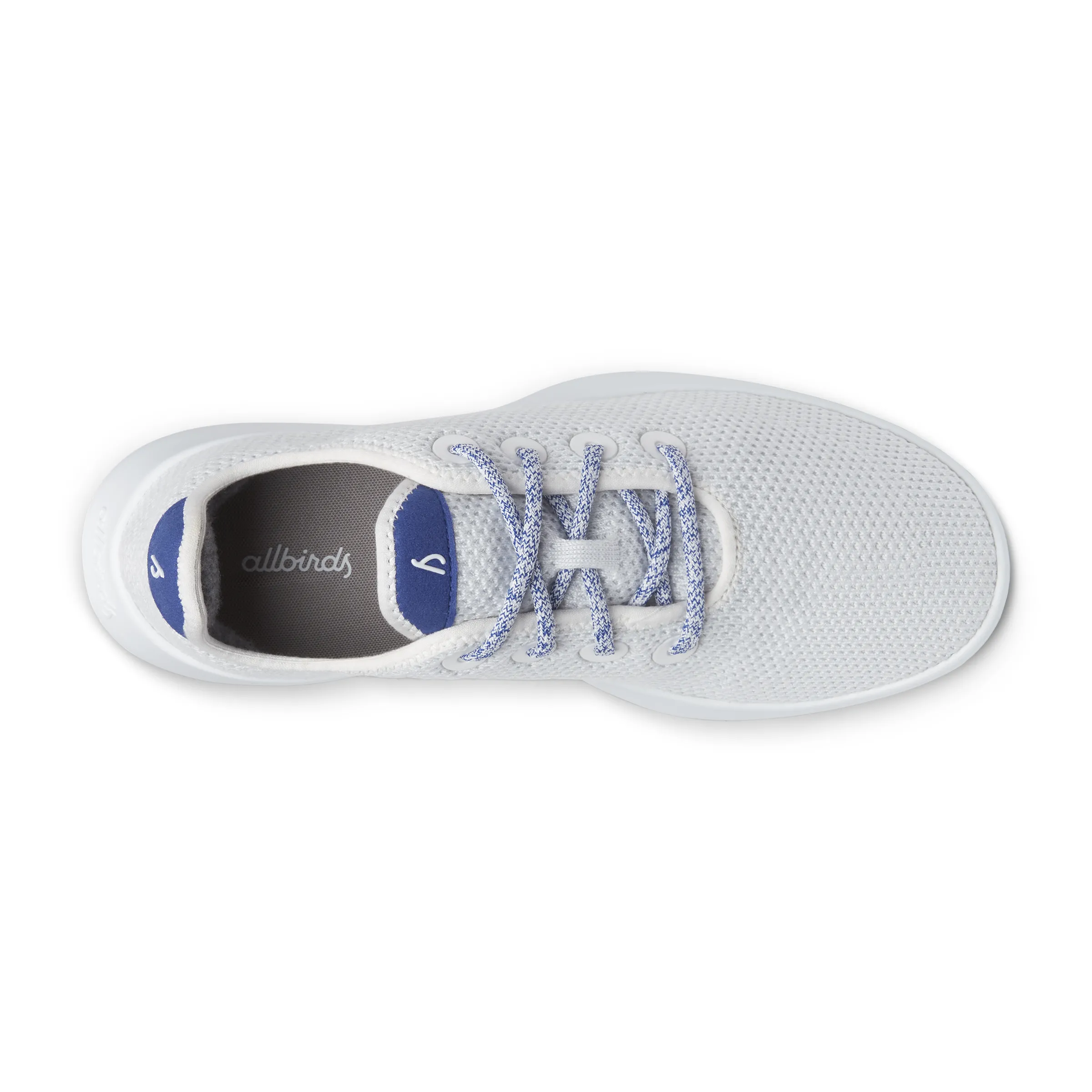 Men's Tree Runners - Blizzard/Hazy Cobalt (Clarity Blue Sole)