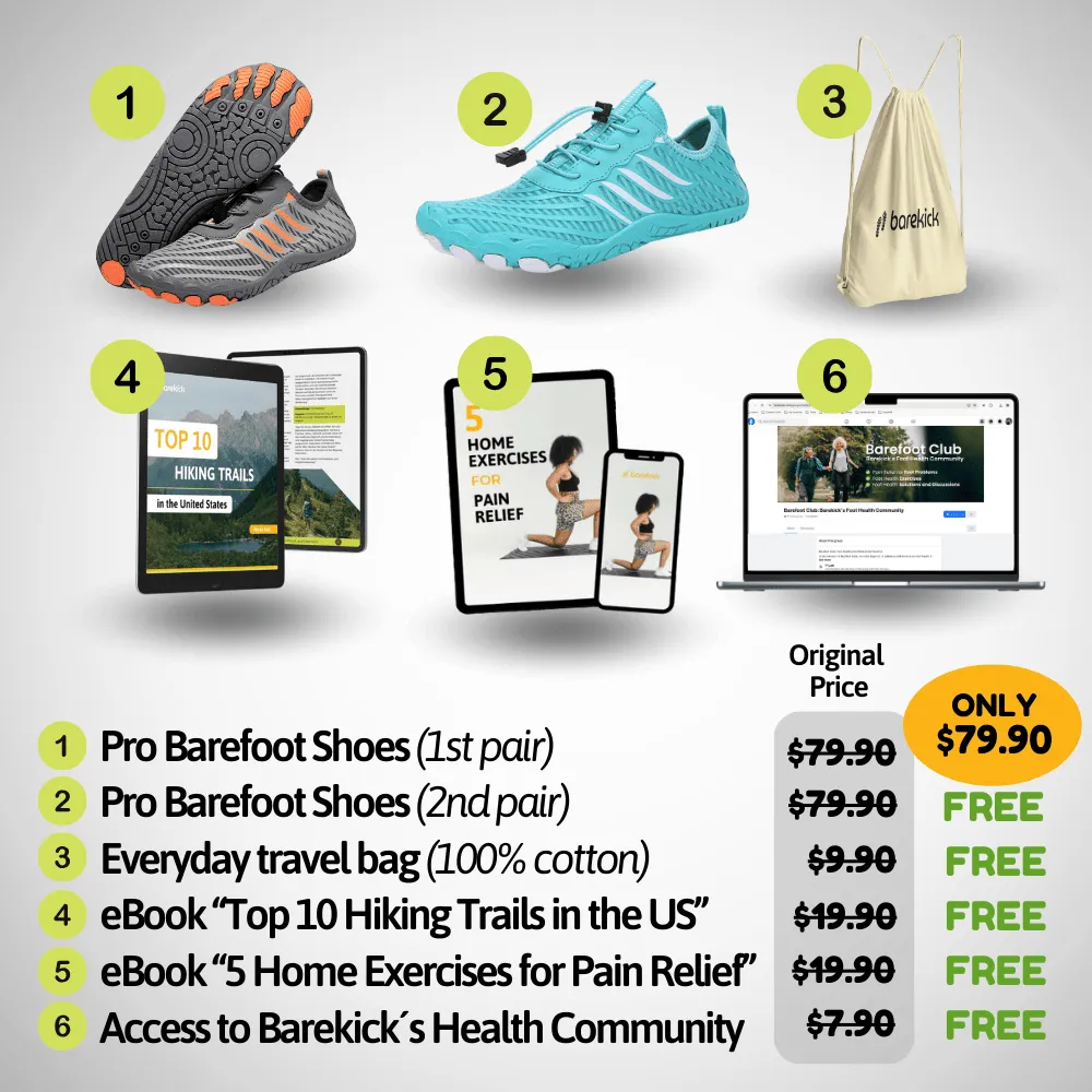 Pulse Pro - Ultra-Thin Barefoot Shoes for Natural Movement (BOGO)