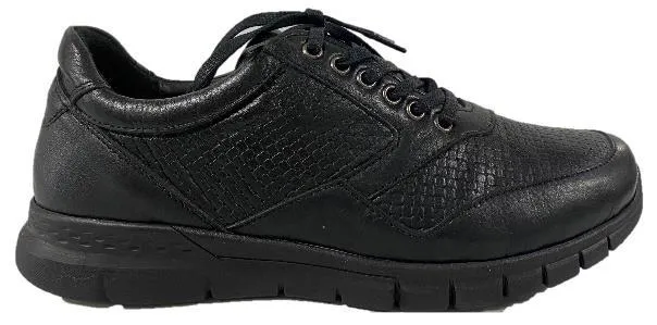 Rilassare Tila Work Leather Shoe Black