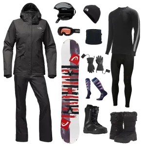 The North Face The Works Package w/ Pants - Women's Snowboard