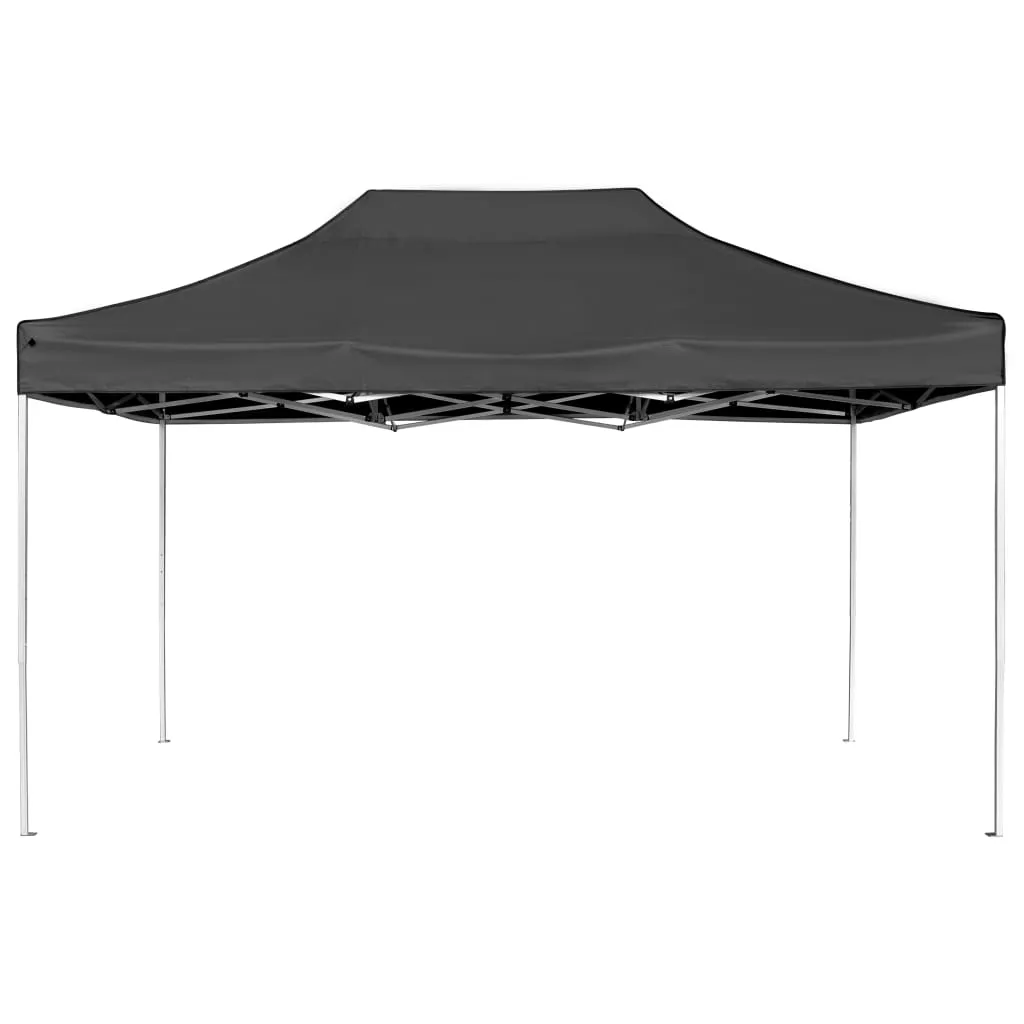 vidaXL Professional Folding Party Tent Aluminium 4.5x3 m Anthracite