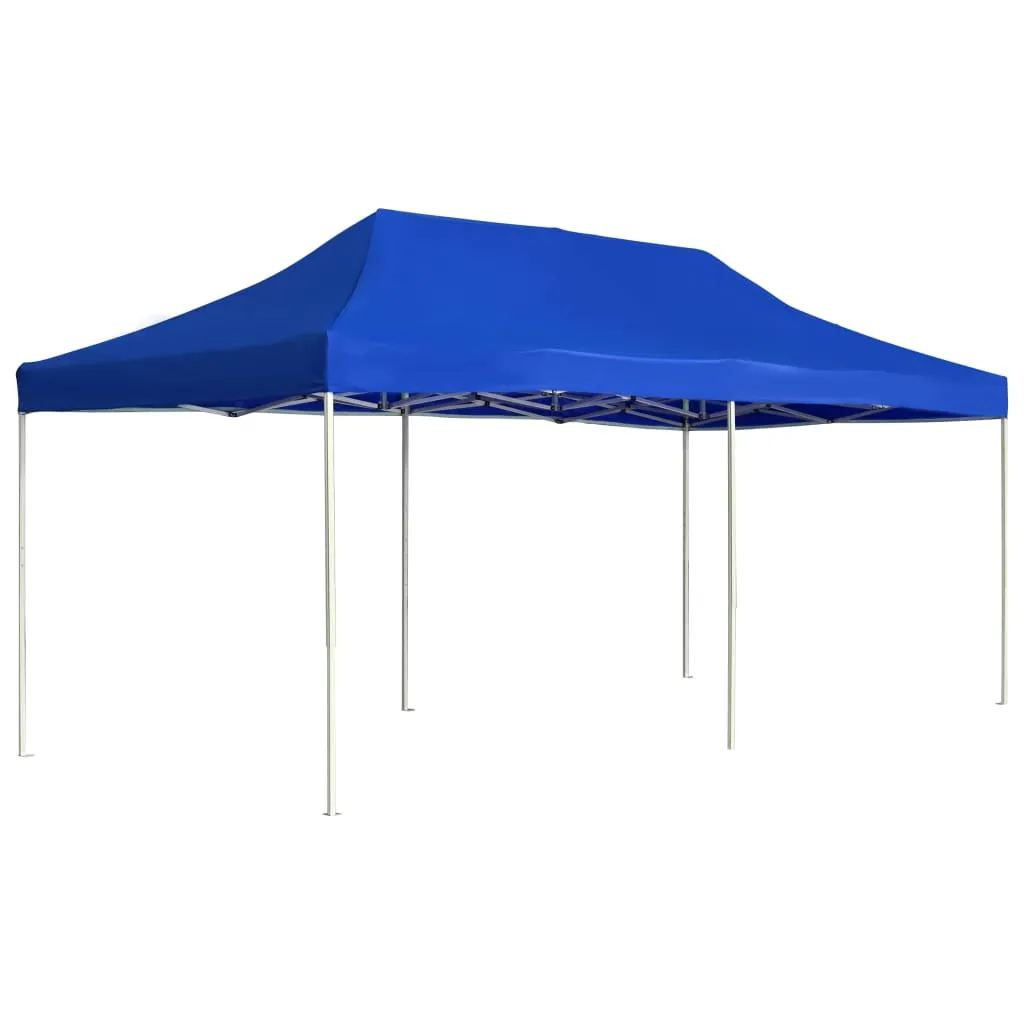 vidaXL Professional Folding Party Tent Aluminium 6x3 m Blue