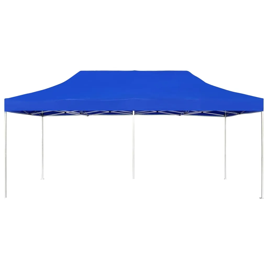 vidaXL Professional Folding Party Tent Aluminium 6x3 m Blue