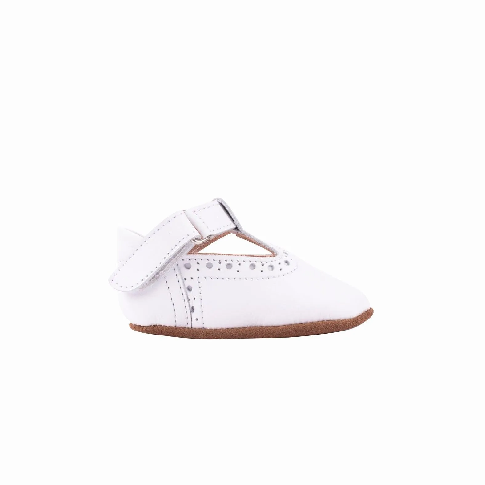 WMK21858 - Baby Mary Janes Shoes White