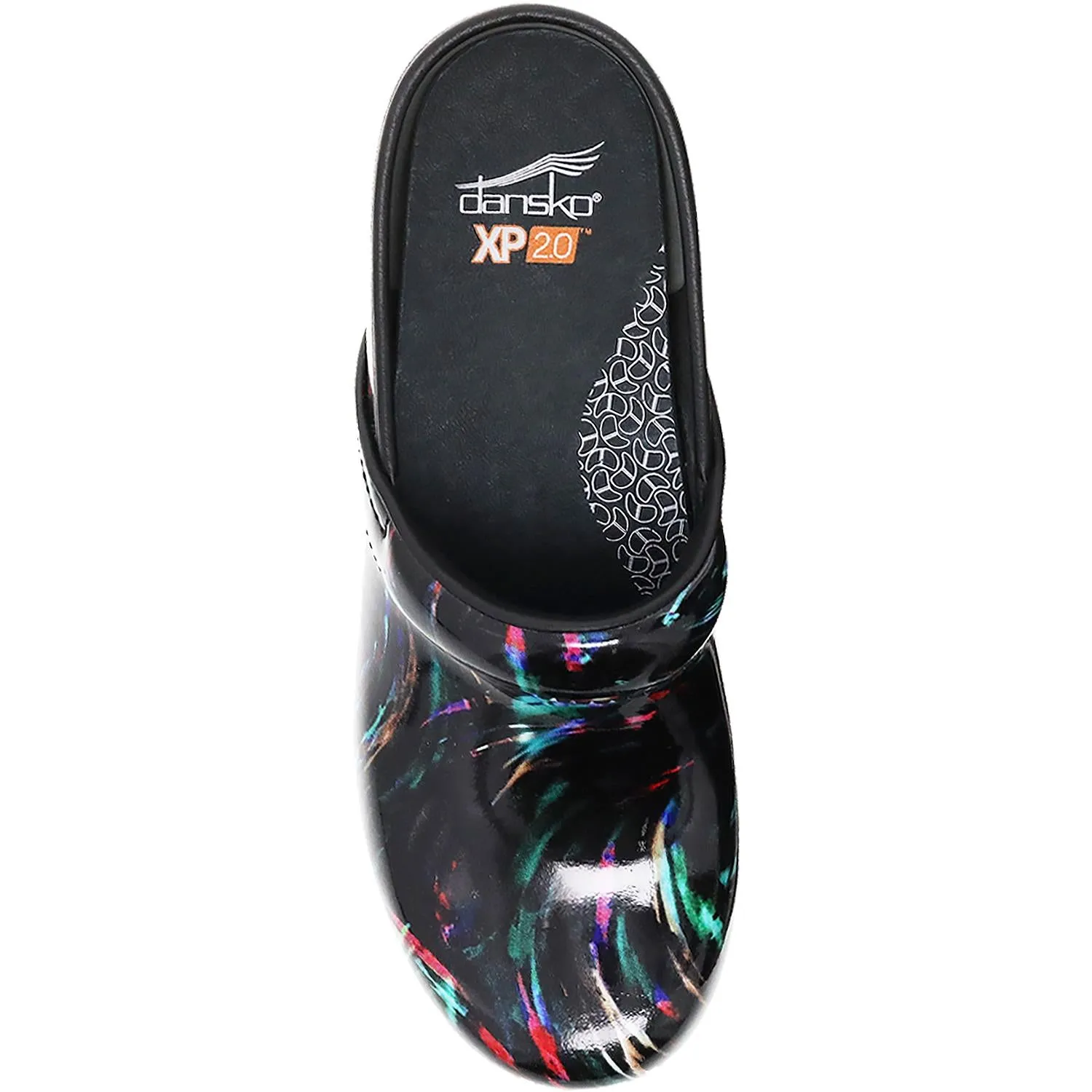 Women's Dansko XP 2.0 Paint Swirl Patent