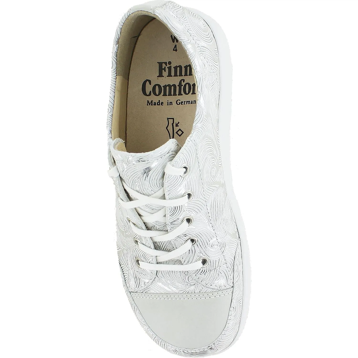 Women's Finn Comfort Finnamic Ikebukuro Soft Flour/Bianco Hair Nubuck