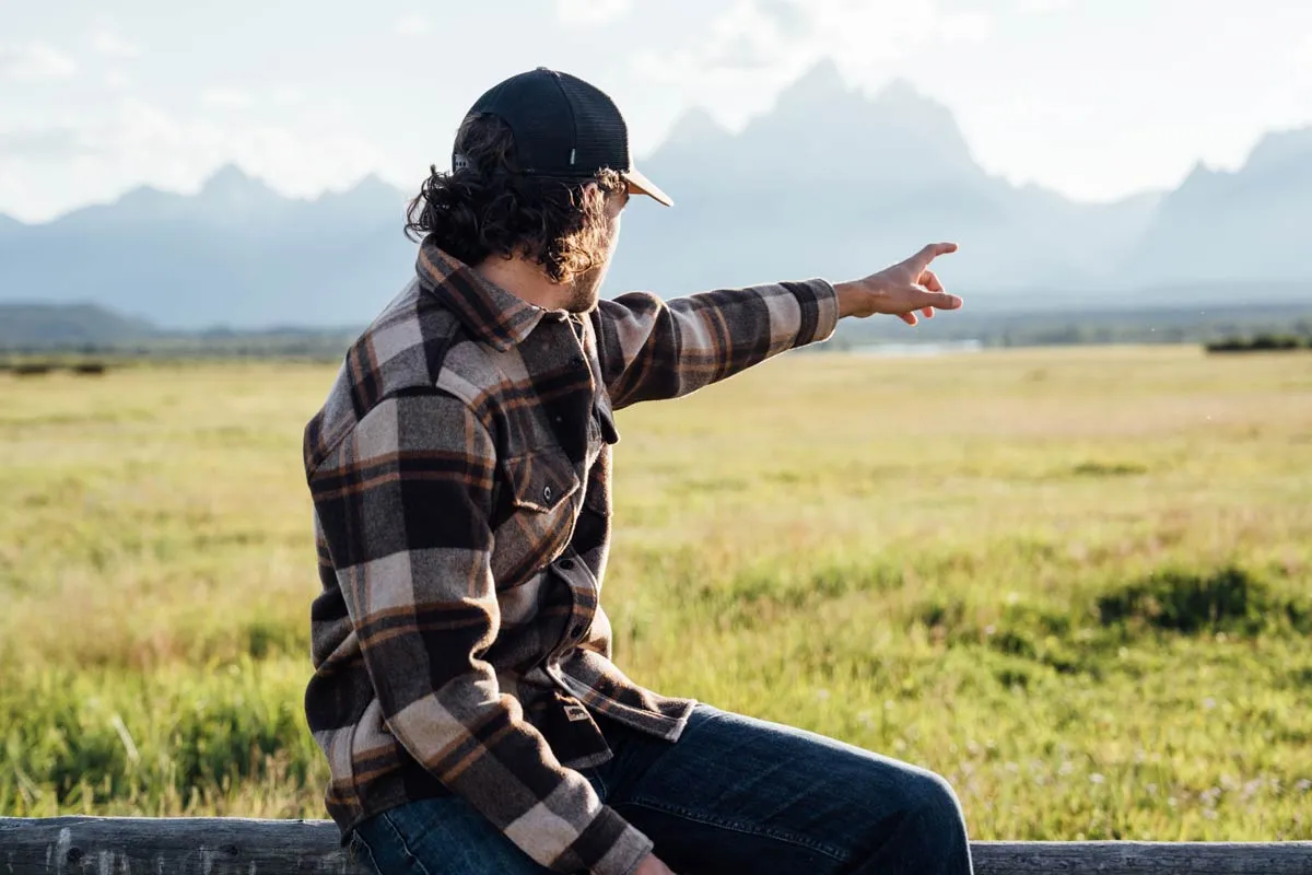 Yukon Wool Shirt Jac | Timber Valley Plaid